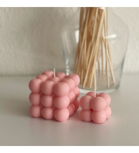 Soya Wax 2'li Pudra Bubble Set Mum