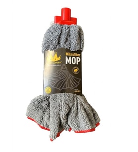 Miss Clean Mikrofiber Gri Yedek Jumbo Mop / Islak Mop / Paspas Ucu Başlığı - 1 Adet