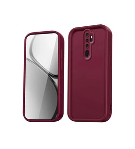 Xiaomi Redmi Note 8 Pro Kılıf Viera Silikon - Bordo