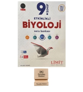 Limit 9. Sınıf Biyoloji Maarif Soru Bankası ve Telefon Standı