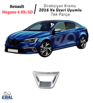 Renault Megane 4 Hb/SD Direksiyon Kromu 2016 Ve Üzeri P.çelik (Gümüş)