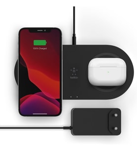 Belkin Çift Şarj Cihazı 15W Noir