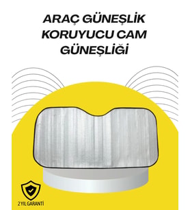 Katlanabilir Reflektörlü Oto Güneşliği – Yaz Sıcaklarına Karşı Yüksek Koruma