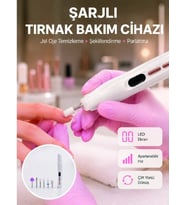 Evde ve Profesyonel Kullanıma Uygun Tasarımlı Tırnak Bakım Cihazı