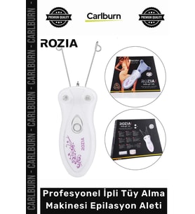 Özel Üretim Rozia Yüz Vücut Hassas Cilt Profesyonel Epilatör İpli Tüy Alma Makinesi Epilasyon Aleti