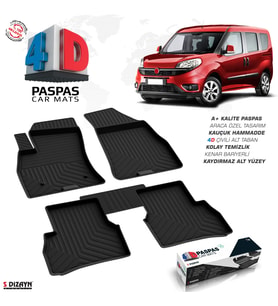 Fiat Doblo 4D Havuzlu Paspas 2010 ve Üzeri A+Kalite
