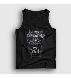 Presmono Unisex Siyah Coffin Avenged Sevenfold Atlet 15566tt