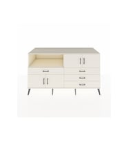 Kronos Konsol 2 Raflı 4 Çekmeceli 4 Kapaklı 176x59x99 Aytaşı-Aytaşı