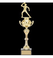 ODAK KUPA - Figürlü Kupalar - Masa Tenisi Kadın Figürlü Kupalar FG-062 B - 46 cm