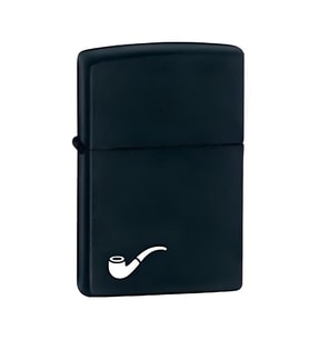 Zippo Çakmak 218PL-000061 Brush Fin Pipe Lighter