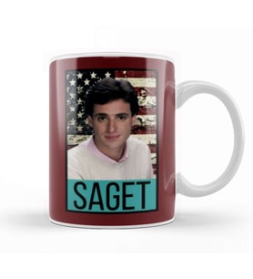 Bob Saget 90s Rip Kupa Bardak Porselen