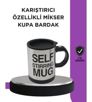 Toz İçecekler İçin Hızlı Karıştırma Özellikli Termos Kupa