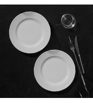 GÜRAL PORSELEN Venedik 6 Parça 26 Cm Servis Tabağı