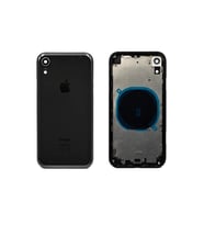 Mey İthalat® Iphone Xr A Kalite Boş Kasa Kapak Siyah