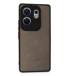 İnfinix Zero 30 4G Kılıf Montreal Silikon Kapak - Siyah