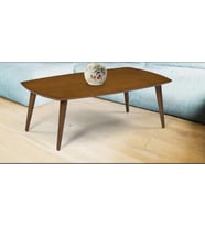  Orta sehpa 11782 OSM OVAL Model Kayın retro Ayak Parlak Ceviz Tabla El Yapım 