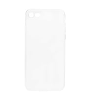 Apple iPhone 7 Kılıf Zore Şeffaf İnce ve Esnek Süper Silikon (Renksiz)