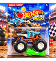 Hot Wheels Poo Poo Platter 2026 Turkuaz Büyük Tekerlekli Oyuncak Araba FYJ44
