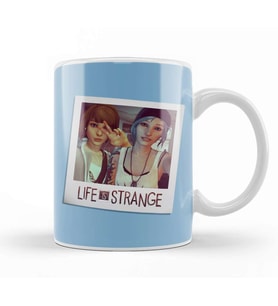 Max and Chloe Selfie  Life is Strange Kupa Bardak Porselen