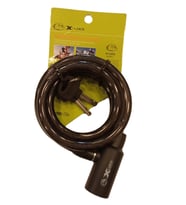 X-lock Anahtarlı Kilit 150 cm x 12 mm Tex 502 (Siyah)