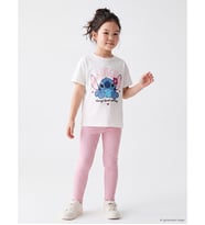 LCW Kids Pembe Beli Lastikli Kız Çocuk Tayt