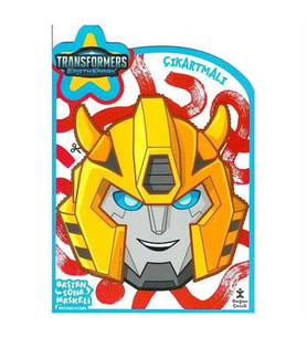 Transformers Baştan Sona Maskeli Boyama Doğan Çocuk