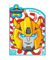 Transformers Baştan Sona Maskeli Boyama Doğan Çocuk