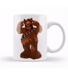 Chewbacca Alf Bacca Kupa Bardak Porselen