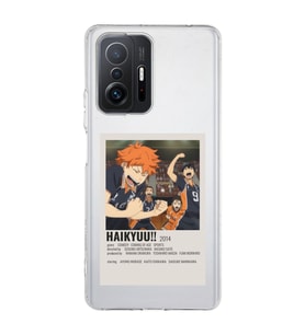 Xiaomi Mi 11T - 11T Pro Uyumlu Haikyuu!! Poster Tasarımlı Şeffaf Telefon Kılıfı