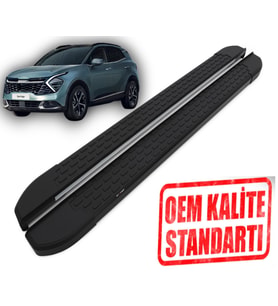 SPORTAGE 2021 2022 2023 2024 2025 ARACA ÖZEL NEVADA SİYAH YAN BASAMAK