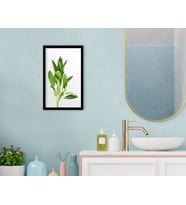 BK Home Banyo Dekoratif Ahşap Siyah Çerçeveli Tablo-13