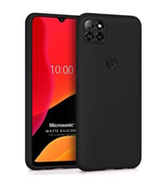 Microsonic Matte Silicone Casper Via E30 Kılıf Siyah