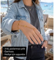 Stellara Étoile Şahmeran Bileklik Yıldız Figürlü Şahmeran Bileklik