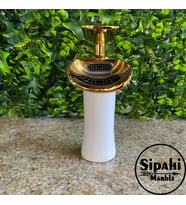 Sipahi Marble Altın Beyaz Kısa Şelale Batarya