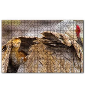 Cakapuzzle Akbaba Kanatları Arasında Yavrusu  Puzzle Yapboz MDF (Ahşap) (120 Parça)