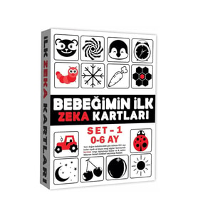 2199 Eğitici Kartlar 0-6 Ay Zeka Kartları