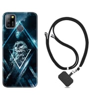 INFINIX Smart 4 5 6 Zero 8 S5 Pro Kılıf Boyun Askılı Silikon Old Owl 1649