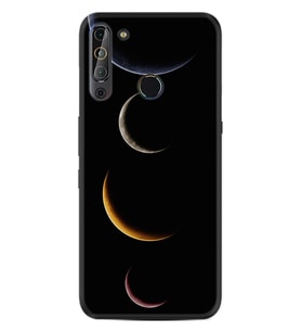 Casper Via X20 Kılıf Resimli Desenli Silikon Platinium Series Gezegenler 1901