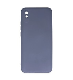 Xiaomi Redmi 9A Kılıf Nano içi Kadife Silikon - Gri