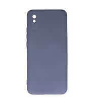 Xiaomi Redmi 9A Kılıf Nano içi Kadife Silikon - Gri