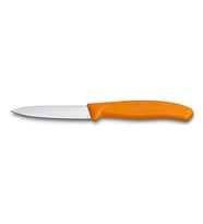 Victorinox SwissClassic 8cm Soyma Bıçağı Turuncu 6.7606.L119