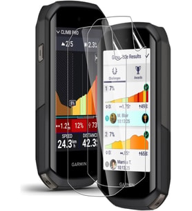 Garmin Edge 1050 GPS Uyumlu 2 Adet Ön Body Şeffaf Ultra Ekran Koruyucu  Jelatin