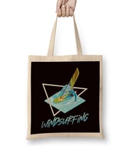Windsurfing Sailboarding Sailing Windsurfer Water Sports Bez Çanta Uzun Saplı