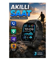 Haino Teko 2A Akıllı Saat Amoled Ekran Sesli Görüşme NFC ve 3 Kordonlu