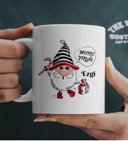 Cüce Tasarımlı İsimli Yılbaşı Kupası