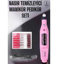 Protez Tırnak Manikür ve Pedikür Seti Elektrikli