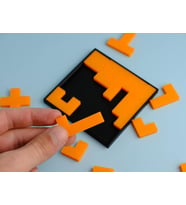 Çocuklar İçin Kare Bulmaca Puzzle