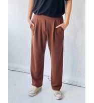 Retrobird Relax Chino Bol Paça Pantolon Erkek Kahverengi