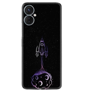 Tecno Spark 9T Kılıf Silikon Desen Özel Seri Master Space 1630
