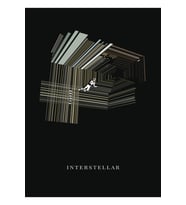Interstellar Tablo Ahşap Poster Dekoratif